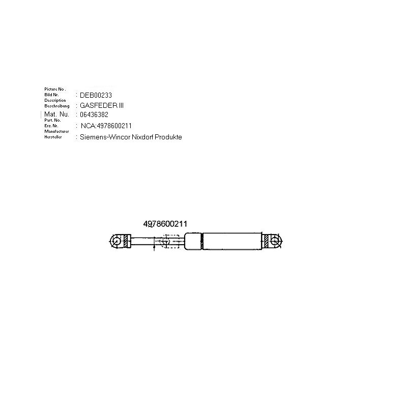 06436382 - GAS SPRING III 400 N