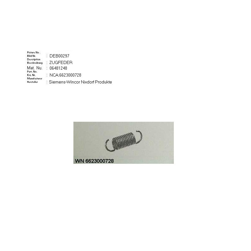 06481248 - TENSION SPRING:0.8 6.6 120