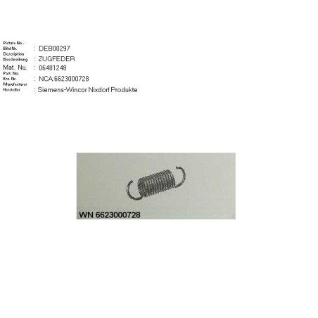 06481248 - TENSION SPRING:0.8 6.6 120