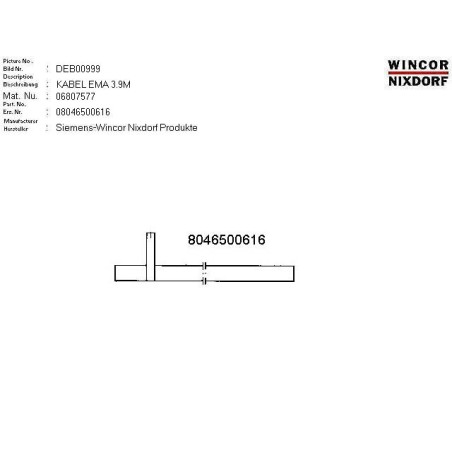 06807577 - CABLE EMA 3.5M