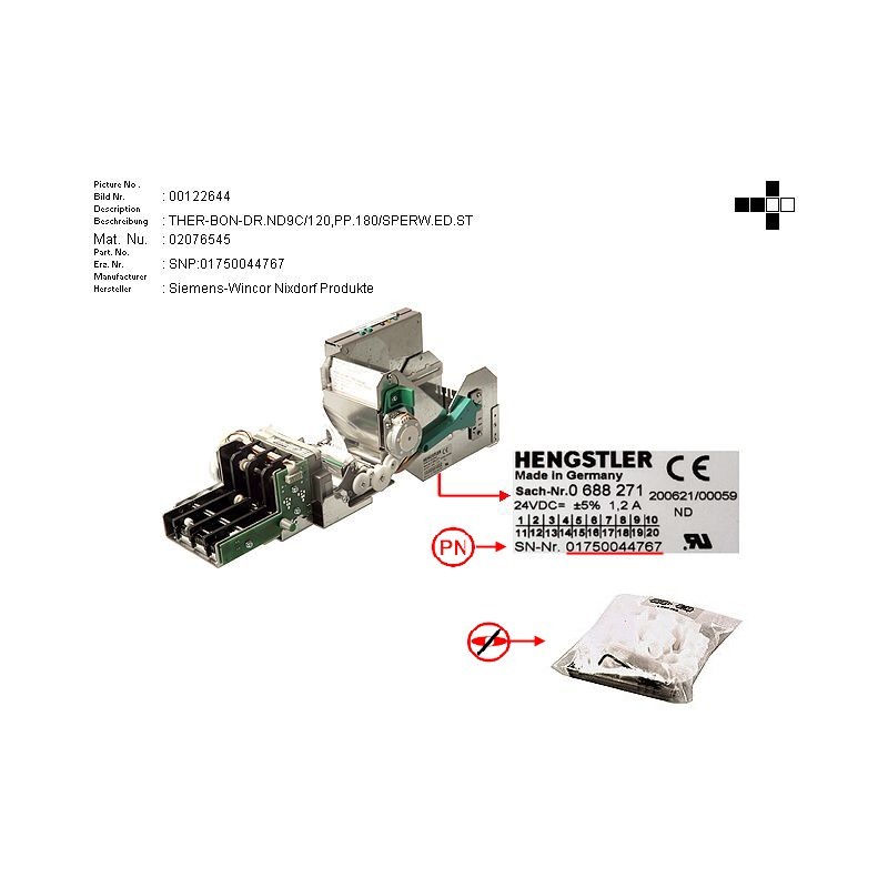 02076545 - THER.REC.PR.ND9C.120.180MM MEMEX.STAI.ST