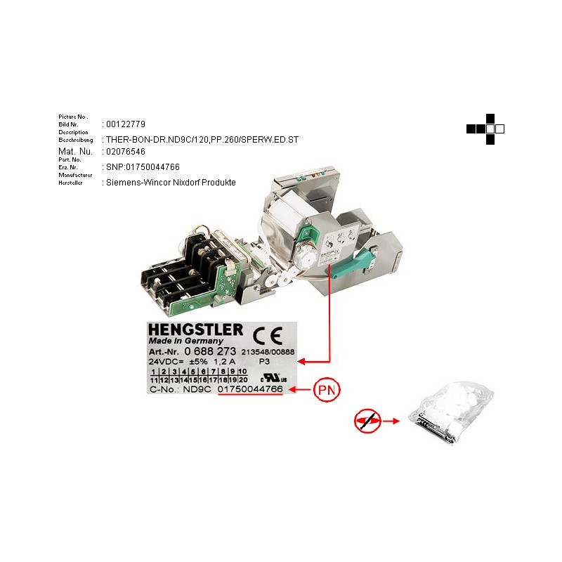 02076546 - THER.REC.PR.ND9C.120.260MM MEMEX.STAI.ST