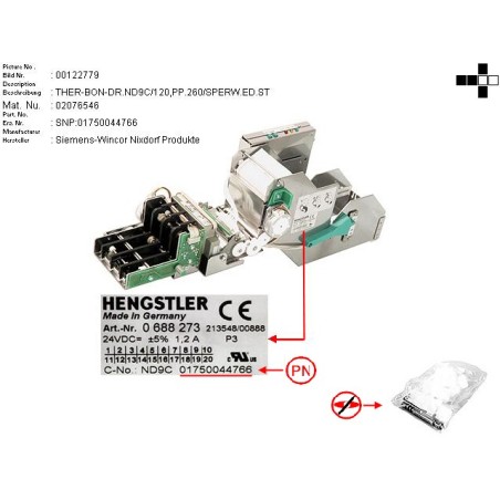 02076546 - THER.REC.PR.ND9C.120.260MM MEMEX.STAI.ST