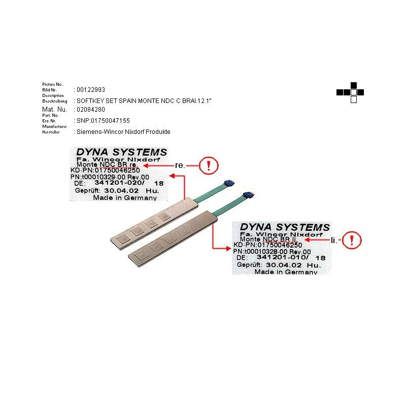 02084280 - SOFTKEYSET 12.1  NDC C SPAIN MONTE BRAI.