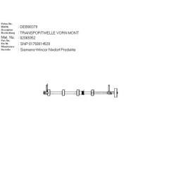02065952 - FEED SHAFT FRONT ASSY.