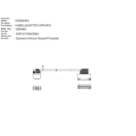 02065960 - CABLE-ADAPTER HPR4915
