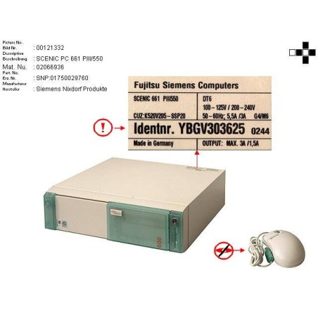 02066936 - SCENIC 661 PIII.550 IDE CD-R 64MB