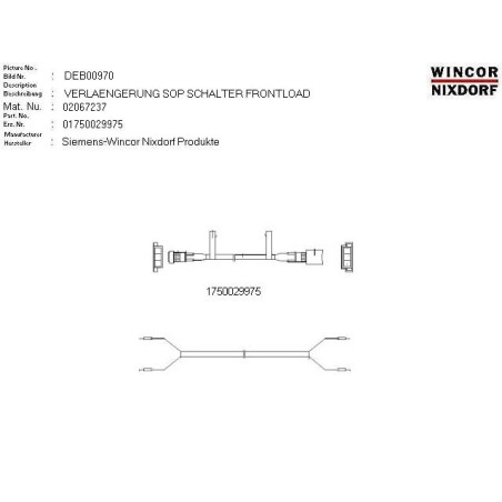 02067237 - EXTENSION SOP-BUTTON 2.5M