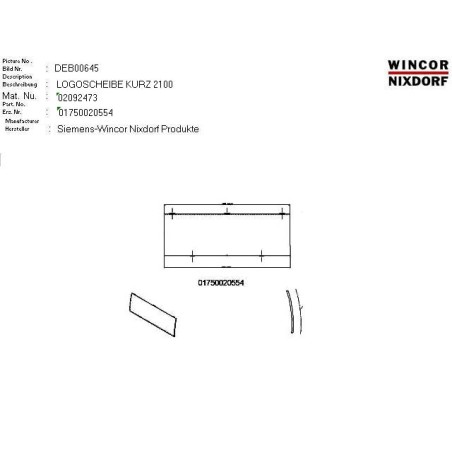 02092473 - LOGO WINDOW SHORT 2100  328 X 109