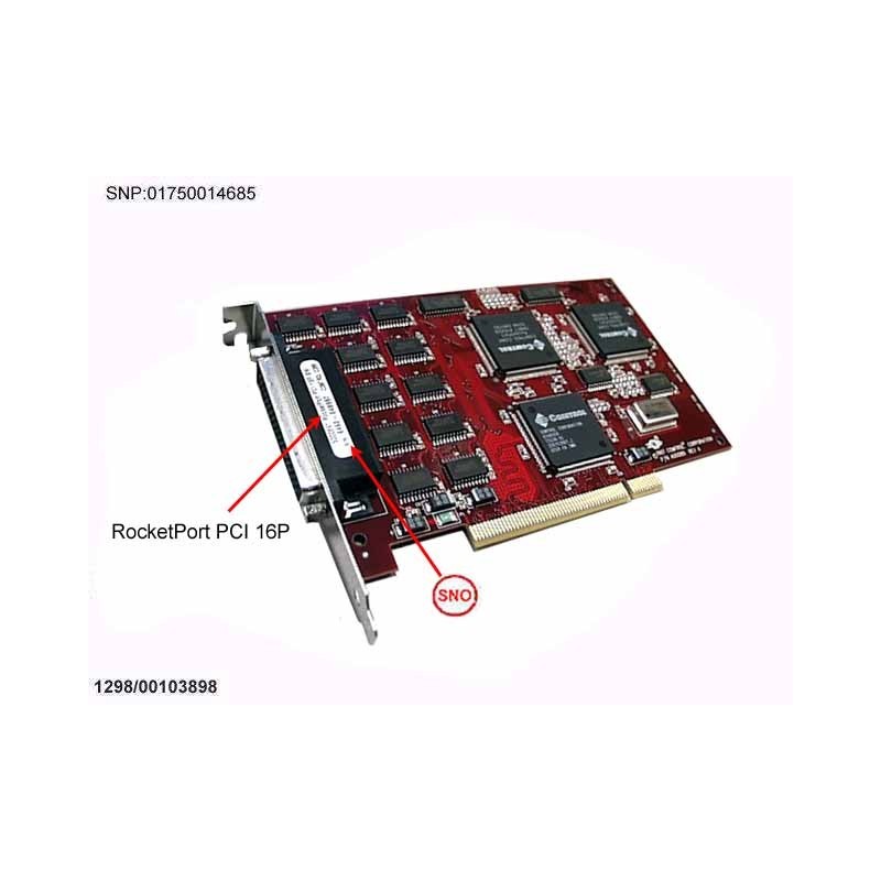 02050576 - V.24-CARD ROCKETPORT PCI 16-PORT