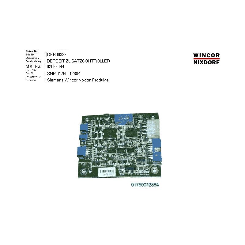 02053094 - DEPOSIT ADDIT.CONTROLLER ASSD.