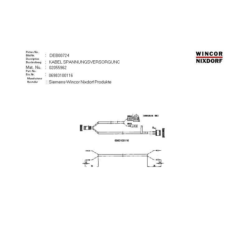 02055962 - CABLE VOLTAGE SUPPLY - IDKG