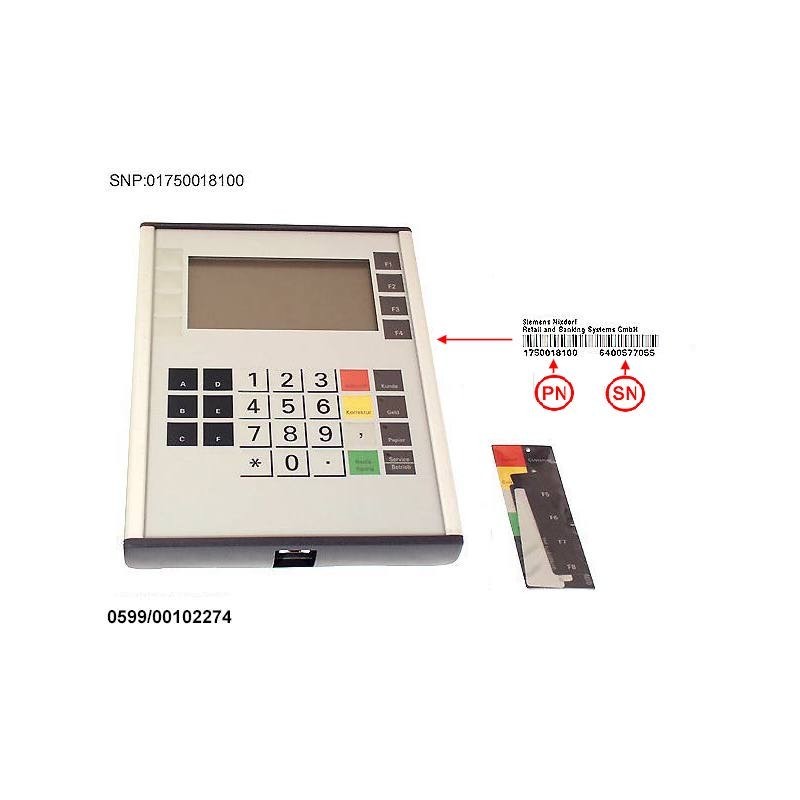 02056198 - OPERATORPANEL V.24 WITH BACKLIGHT