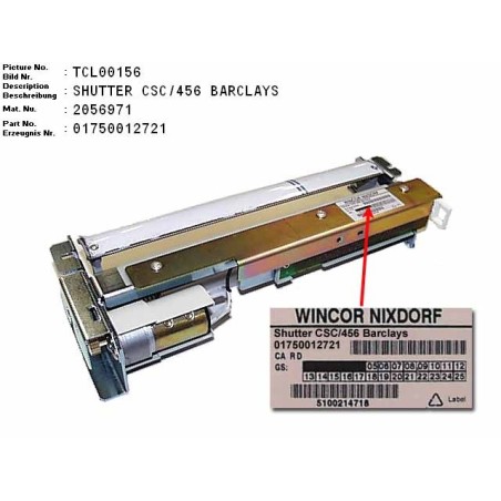 02056971 - SHUTTER CSC.456 BARC