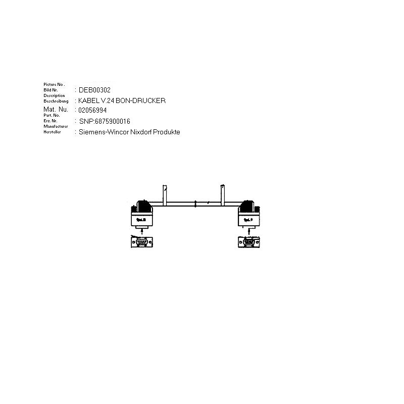 02056994 - CABLE V.24 BON 3.1M