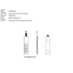 02057328 - SOFTKEY KEYBOARD DDC-SET