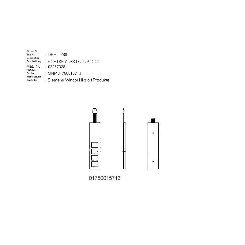 02057328 - SOFTKEY KEYBOARD DDC-SET