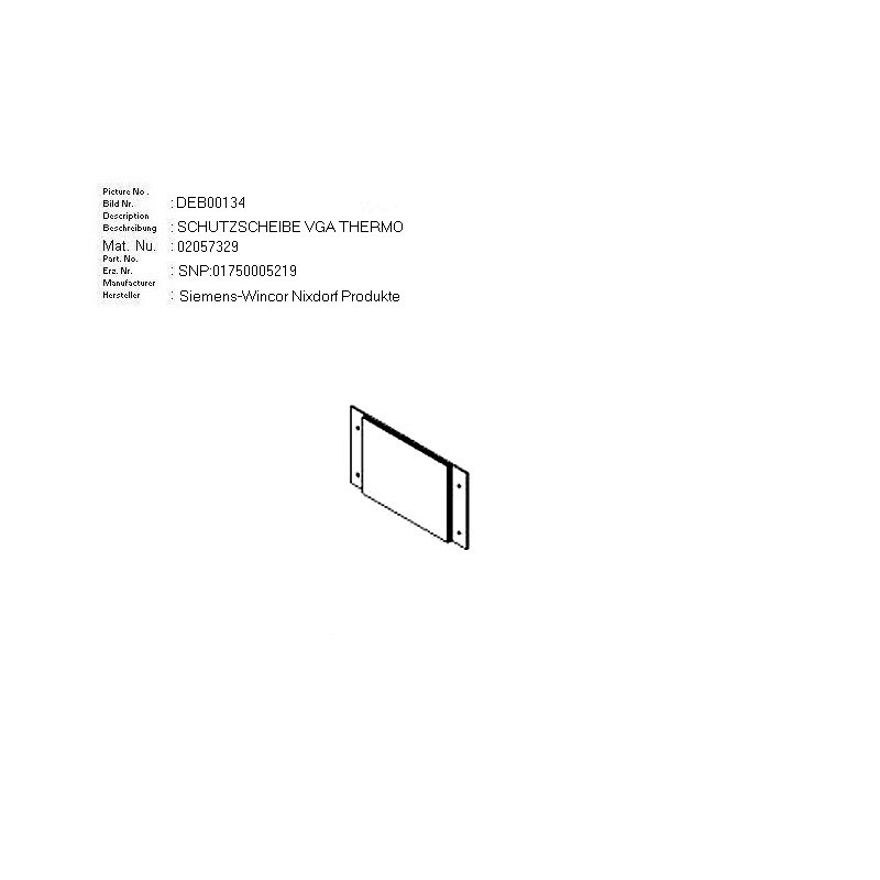 02057329 - PROTECTIVE SCREEN 10.4  THERMO