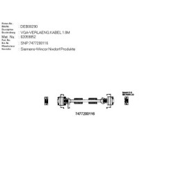 02059852 - CABLE COAX PLUG + PLAY