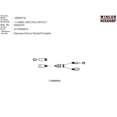 02062019 - POWER CABLE Y-CONNECTOR 0.4