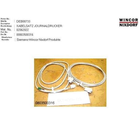 02062022 - CABLE SET JOURNAL PRINTER
