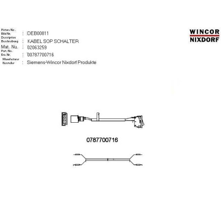02063259 - CABLE SOP-SWITCH