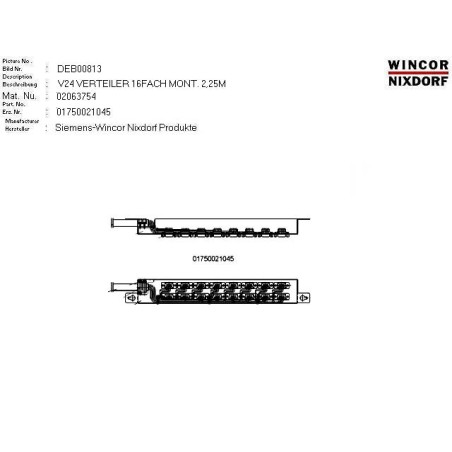 02063754 - V.24 DISTRIBUTOR 16FOLD ASSY. 2.25M