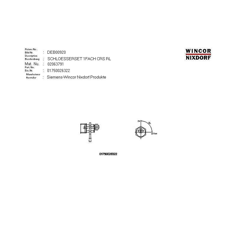 02063791 - LOCK SRT 225-08-1 2CXXXX