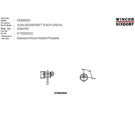 02063791 - LOCK SRT 225-08-1 2CXXXX