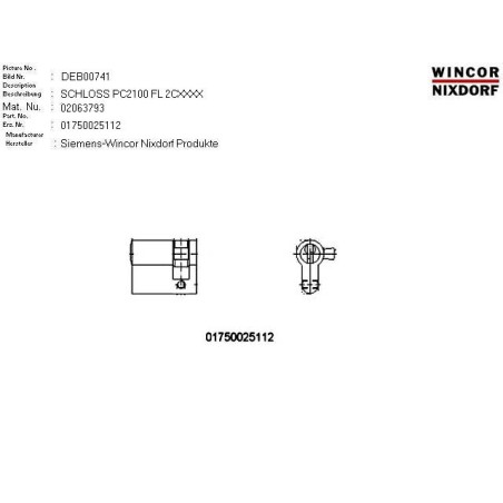 02063793 - PROFIL SEMI LOCK 333-404-1 2CXXX