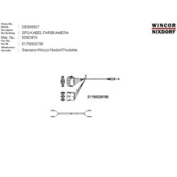 02063816 - CABLE VOLTAGE COLOUR CAMERA