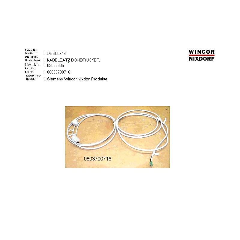 02063835 - CABLE SET BON PRINTER