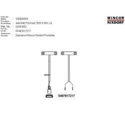 02063852 - MAGNET SWITCH 5 ASSY. UL