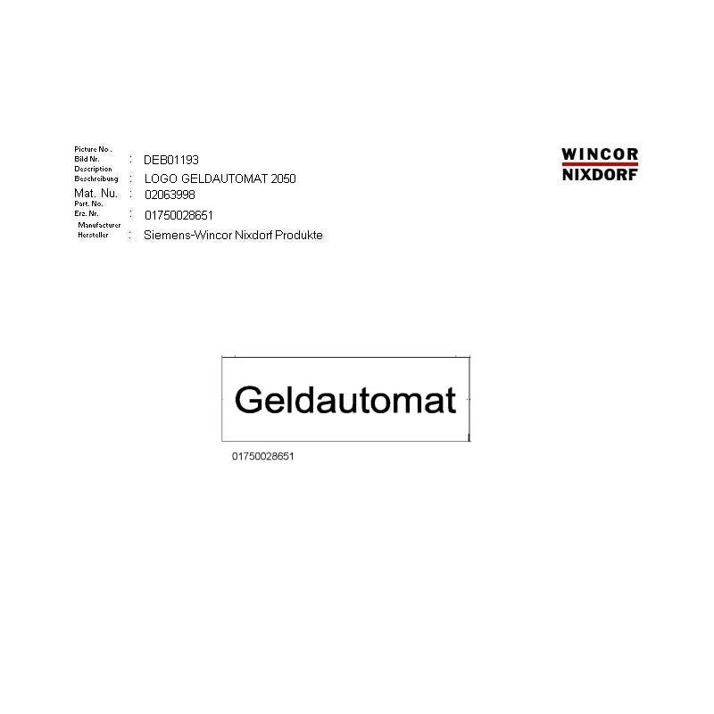 02063998 - LOGO  GELDAUTOMAT   2050 (465X171)