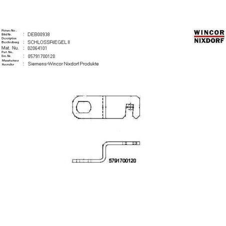 02064101 - SLIP BOLT II