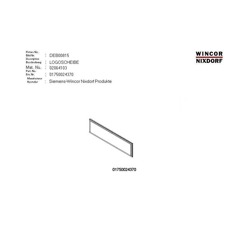 02064103 - LOGO PANE PC 2050 ASSY.