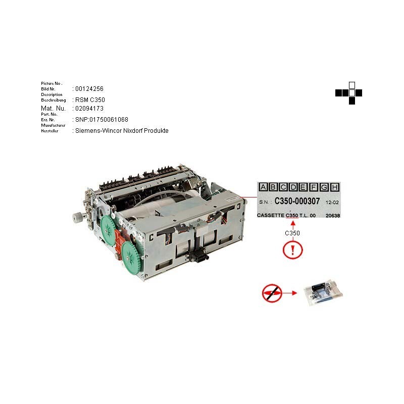02094173 - CASSETTE (DRUM) C350