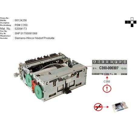 02094173 - CASSETTE (DRUM) C350