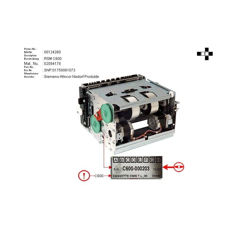 02094178 - CASSETTE (DRUM) C600